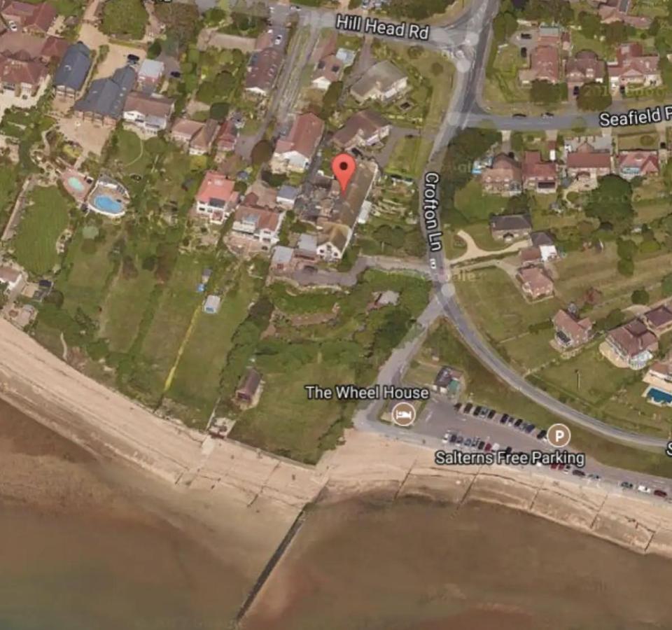 Solent Sea View Beach Cottage Hill Head Dış mekan fotoğraf