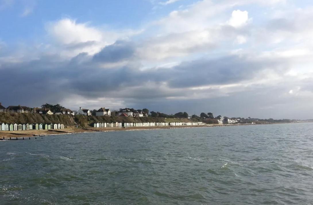 Solent Sea View Beach Cottage Hill Head Dış mekan fotoğraf